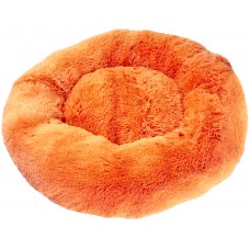 Зоогурман Лежак Пушистый сон (80*80*17 см) оранжевый