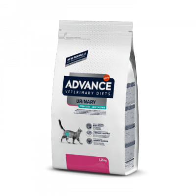 Advance (вет. корма) Для кошек при мочекаменной болезни с пониженным содержанием калорий (AVET CAT ST. URINARY LOW CAL. 1,25) 923984 | AVET CAT ST. URINARY LOW CAL. 1,25, 1,25 кг