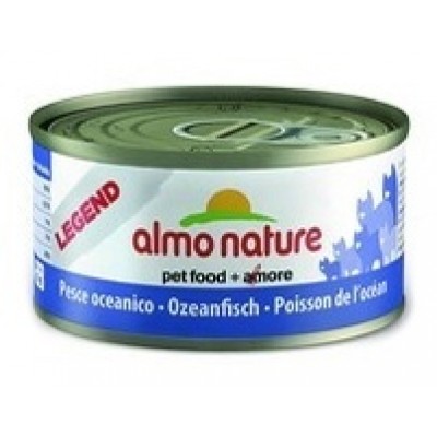 Almo Nature Консервы для Кошек с Океанической рыбой 75% мяса (HFC - Jelly - Oceanic Fish) 9026H, 0,07 кг