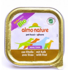 Almo Nature Паштет для Собак Био-меню с Телятиной (Biorganic - with Veal) 245, 0,1 кг