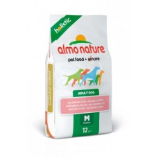 Almo Nature Для Взрослых собак с Лососем (Holistic - M - Maintenance Salmon) 745, 12 кг