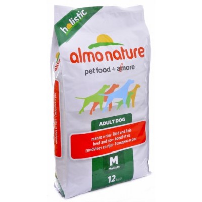 Almo Nature Для Взрослых собак Средних пород с Говядиной (Holistic - M-L - Maintenance Beef) 736, 2 кг