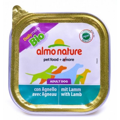 Almo Nature Паштет для Собак Био-меню с Ягненком (Biorganic - with Lamb) 259, 0,3 кг