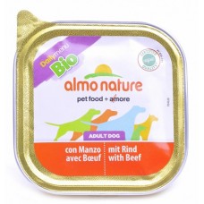 Almo Nature Паштет для Собак Био-меню с Говядиной (Biorganic - with Beef) 261, 0,1 кг