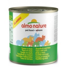 Almo Nature ВИА Консервы для кошек с Тунцом и кукурузой (Classic HFC Tuna and Corn) 5157, 0,28 кг