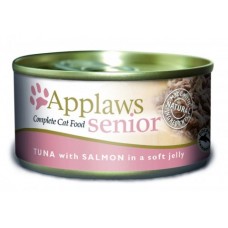 Applaws Кусочки в желе для Пожилых кошек с Тунцом и Лососем (Senior Cat Tuna with Salmon in jelly ) 1030CE-A, 0,07 кг