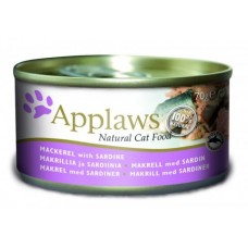 Applaws Консервы для Кошек со Скумбрией и Сардинками (Cat Mackerel & Sardine) 1015CE-A, 0,07 кг
