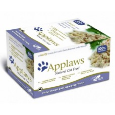 Applaws Набор для Кошек "Куриное ассорти": 8шт.*60г (Cat Chicken Selection MP) 7007CE-A, 0,48 кг