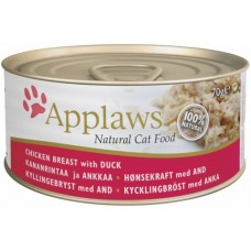 Applaws Консервы для Кошек с Курицей и Уткой (Cat Chicken & Duck) 1025CE-A, 0,07 кг