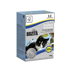 Bozita Кусочки в желе для активных кошек с лосем , 0,19 кг