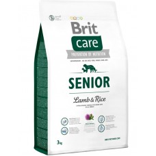 0023/132717 Brit Care Senior All Breed д/пожилых собак старше 7лет ягненок с рисом 1кг*10