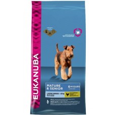 Eukanuba Для пожилых собак крупных пород с курицей (Senior Large Breed) 10135716, 4 кг