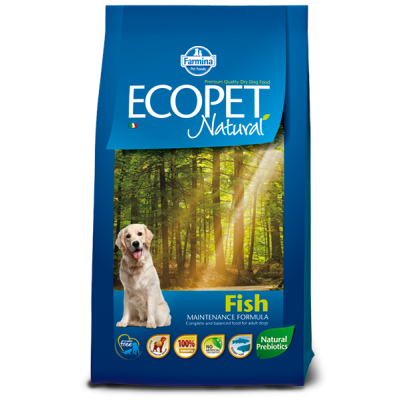 21441/9014 FARMINA ECOPET NATURAL Корм д/собак РЫБА 12кг