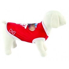Ferribiella одежда Футболка "Спорт" (красный) на длину 15 см (T-SHIRT SPORT DOG ROSS) ABF197/15-R | T-SHIRT SPORT DOG ROSS, 0,25 кг