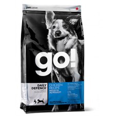 GO! new Для Щенков и Собак с Цельной Курицей, фруктами и овощами (GO! SKIN + COAT Chicken Recipe DF)24/24, 5,44 кг