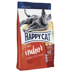 Happy Cat Эдалт ИНДОР (альпийская говядина) ФитВелл - 1,4 кг