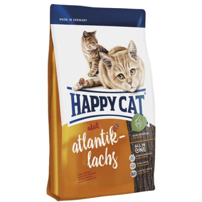 Happy Cat Эдалт (атлант. лосось) ФитВелл - 1,4 кг