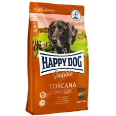 Happy Dog Тоскана (утка+лосось) - 1 кг