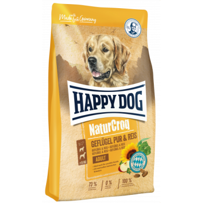 Happy Dog НатурКрок (птица+рис) - 15 кг