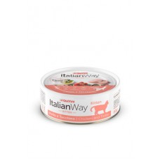 Italian Way Консервы Консервы для котят с курицей и индейкой (ITALIAN WAY WET CAT KITTEN CHICKEN/TURKEY) UITWA01192, 0,08 кг