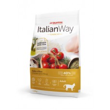 Italian Way Безглютеновый корм для кошек с курицей и рисом (ITALIAN WAY CHICKEN/RICE) GITWA04060, 1,5 кг