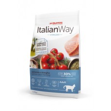 Italian Way Безглютеновый корм для стерилизованных кошек с лососем и сельдью (ITALIAN WAY STERILIZED SALMON/HERRINGS) GITWA07060, 1,5 кг