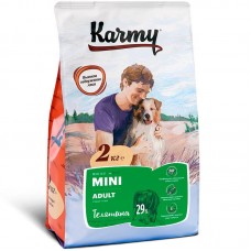 KARMY 7032/5154 сух. Мини Эдалт д/собак мелких пород Телятина 2кг *6