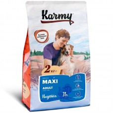 KARMY 7039/5208 сух. Макси Эдалт д/собак крупных пород Индейка 2кг *6