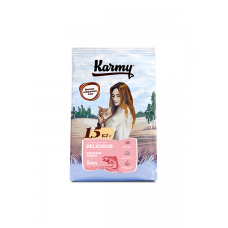 KARMY 7629 сух. Delicious д/взрослых кошек с Лососем 10кг