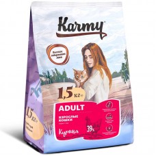 KARMY 6929/5413 сух. Эдалт д/кошек Курица 400гр *24