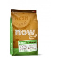 NOW FRESH ВИА Беззерновой для Котят с Индейкой, Уткой и овощами (Fresh Grain Free Kitten Recipe 33/20), 1,81 кг