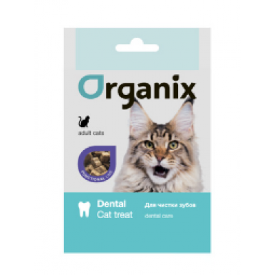 Organix лакомства ВИА Подушечки для чистки зубов у кошек (Functional Dental Care Cat) D3013, 0,05 кг