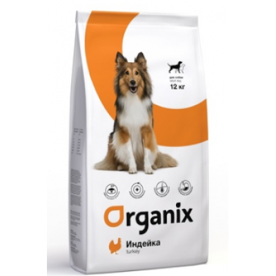 Organix сухой корм Для собак с индейкой для чувствительного пищеварения (Adult Dog Turkey) | Adult Dog Turkey, 12 кг