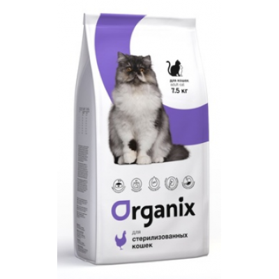 Organix сухой корм Для стерилизованных кошек Cat sterilized, 18 кг