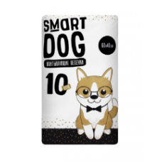 Smart Dog пелёнки Впитывающие пеленки для собак 60*40, 10 шт, 0,2 кг